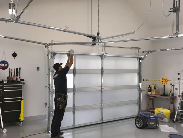 Old Saybrook Garage Door Repair certified team performing precision garage door installation in Old Saybrook