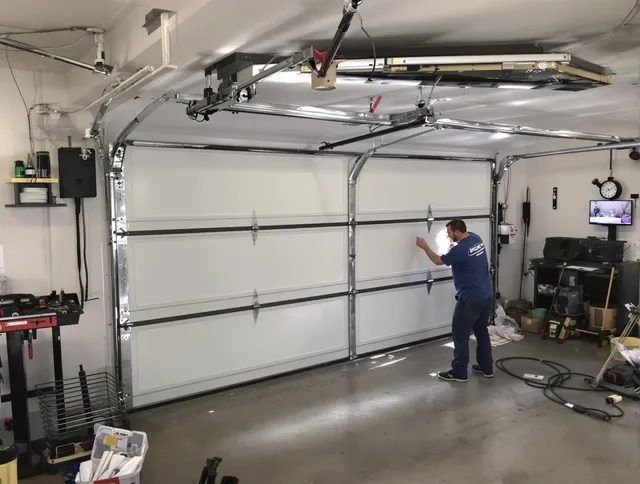 Professional garage door repair service by Old Saybrook Garage Door Repair in Old Saybrook