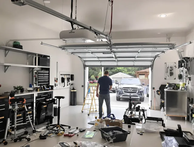 Garage door opener installation by Old Saybrook Garage Door Repair in Old Saybrook