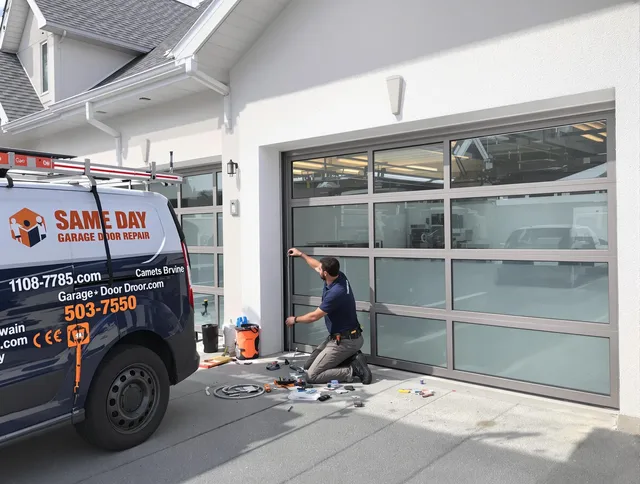 Same-day garage door repair service by Old Saybrook Garage Door Repair in Old Saybrook
